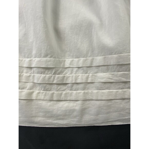 Bonpoint Girl’s Cotton White Pin Tuck Classic Embroidered Dress Size 8 NWT - Picture 3 of 16